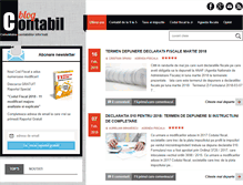 Tablet Screenshot of blogcontabil.ro